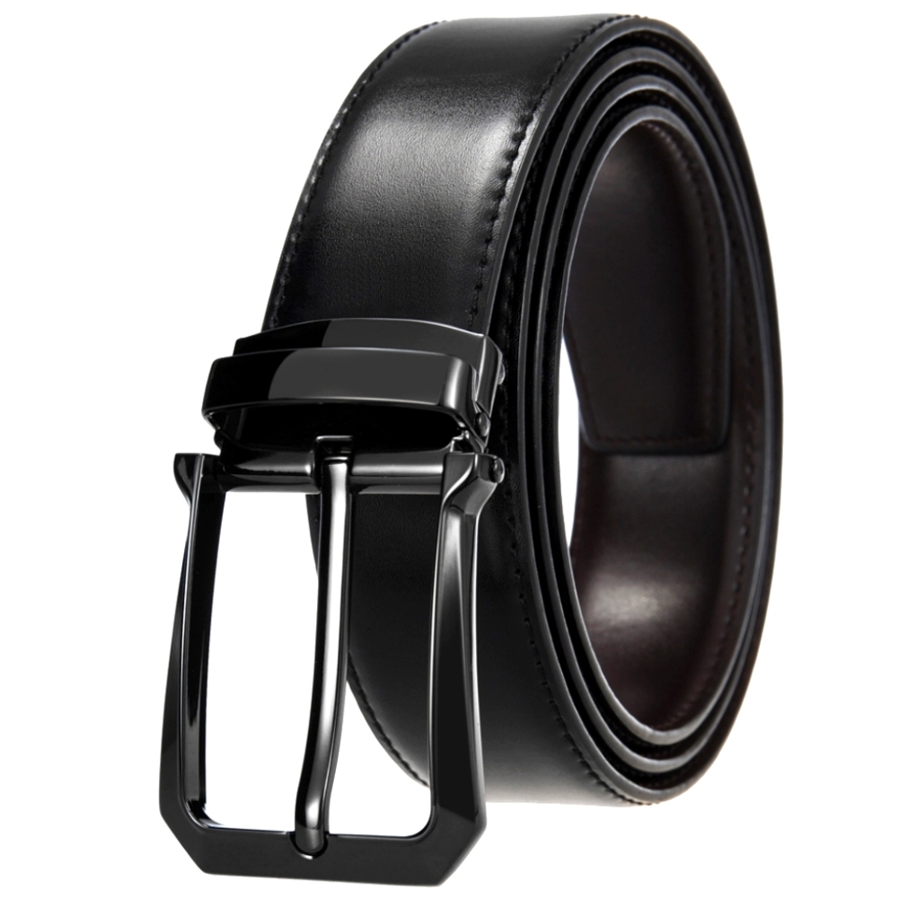 Men's Reversible Leather Belt